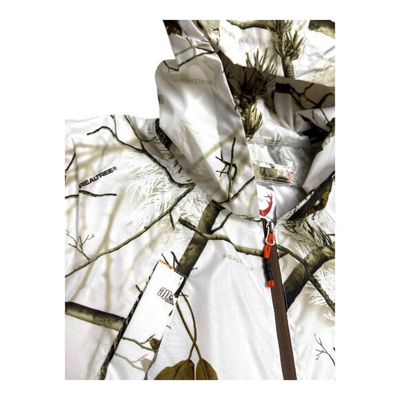 REALTREE HUNTSHIELD Camo Hunting Fishing Waterproof Windbreaker Jacket Medium - Picture 7 of 7